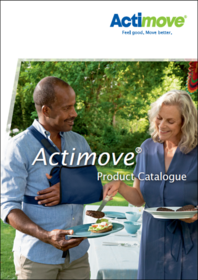 Front cover of Actimove catalogue